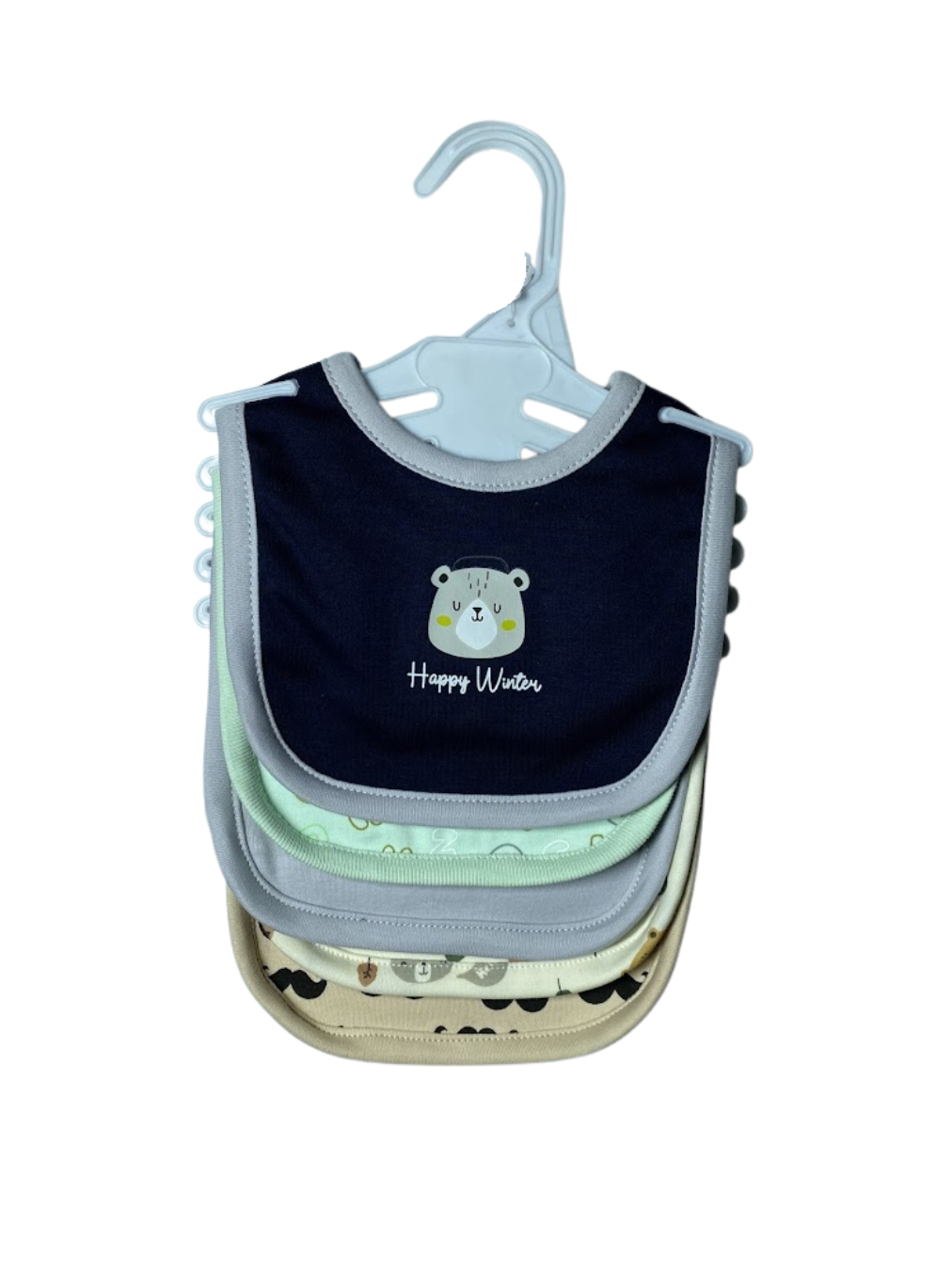 5-Piece Baby Bib Set