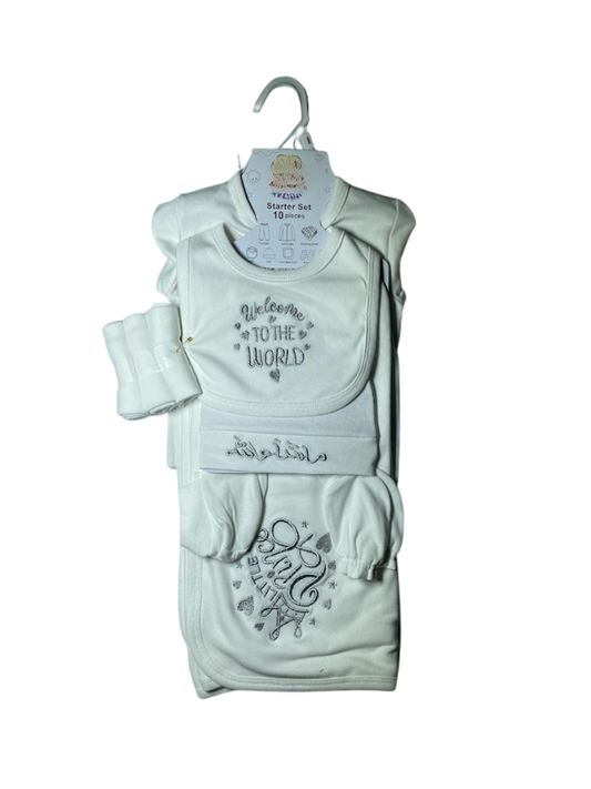 10-Piece Baby Boys' Starter Set