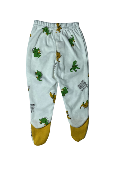 Yellow Dinosaur Baby Set