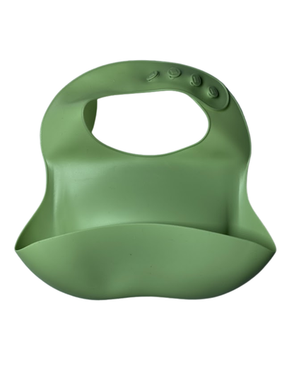 Green Silicone Owl Feeding Set