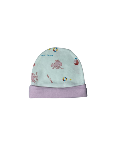 Pink Whale Baby Set