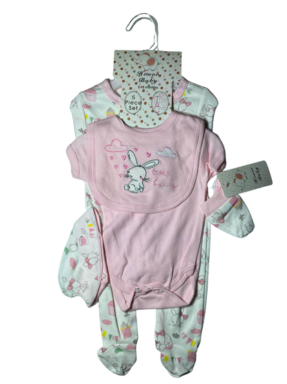 5-Piece Baby Girls' Bunny Collection