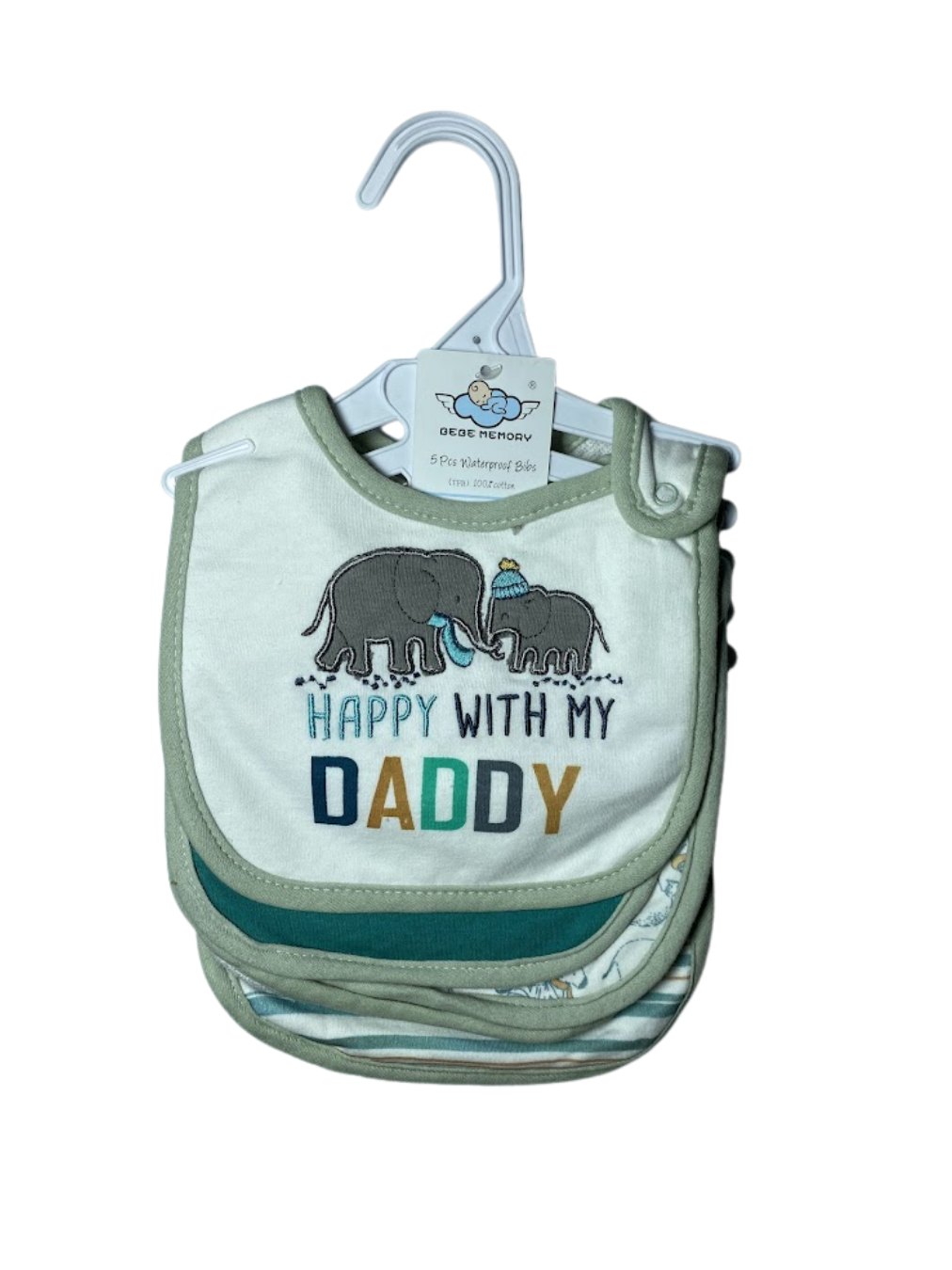 5-Piece Baby Bib Set
